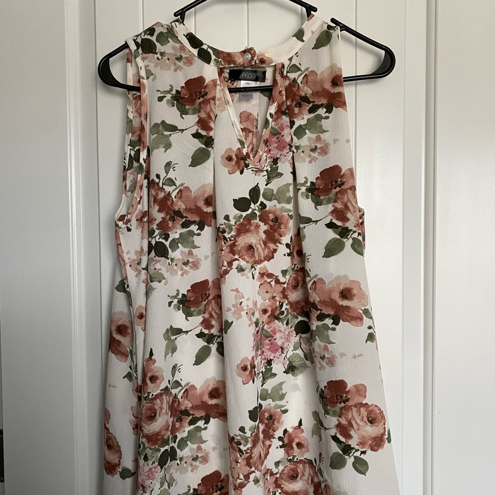 floral halter top